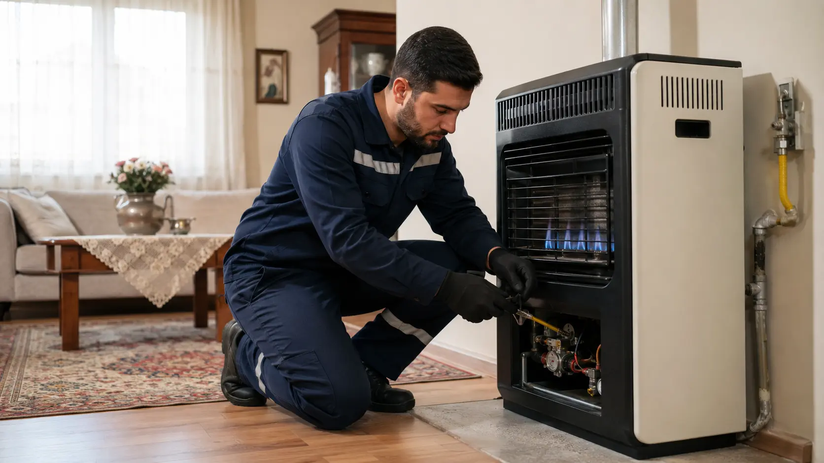 Bahçelievler doğalgaz sobası servisi